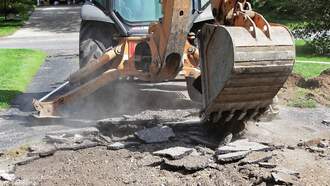 Video: Driveway Stolen from Tennessee Home