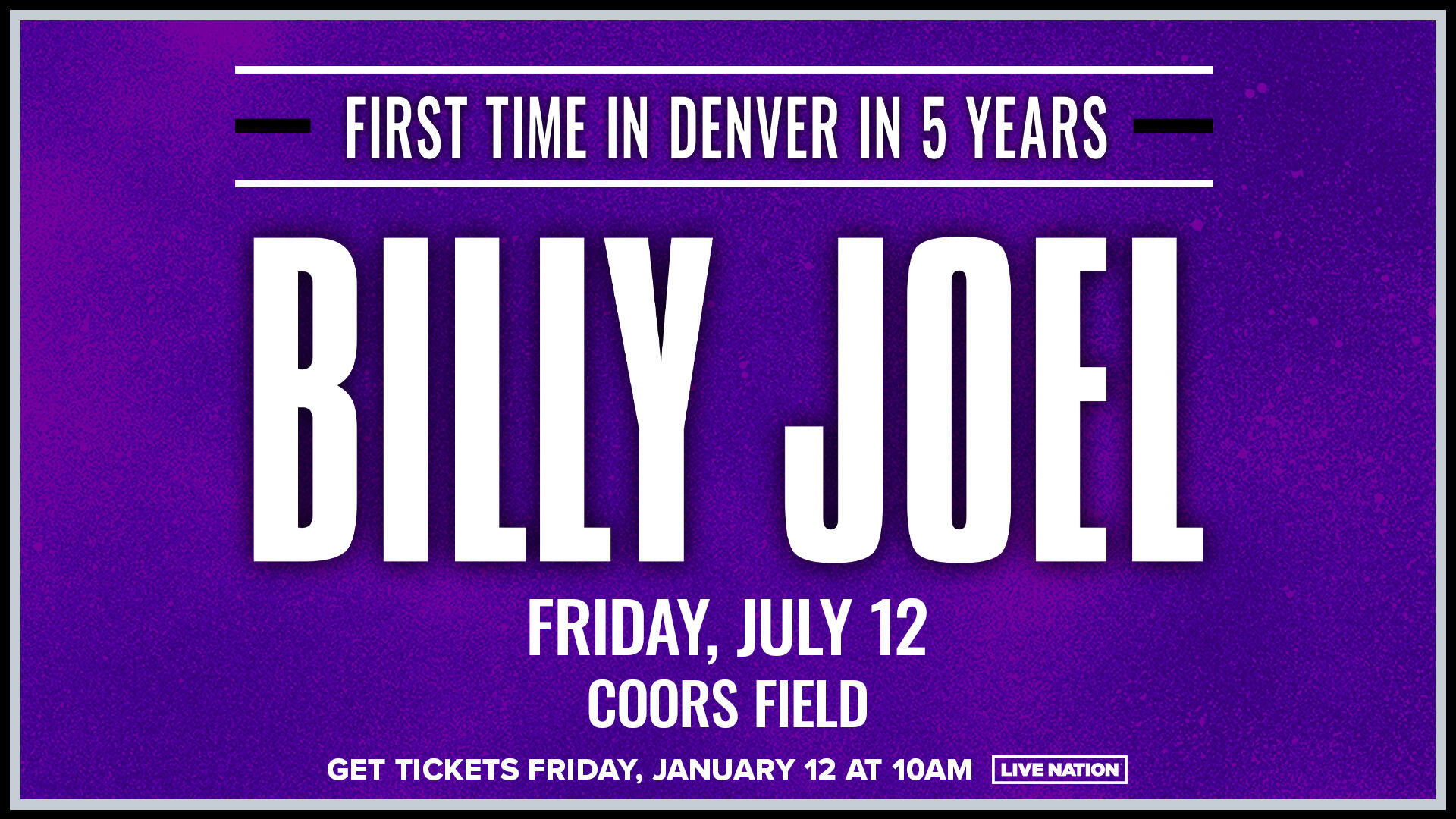 Billy Joel At Coors Field 103 5 The Fox   6595b6c6c3d138c3a818470e