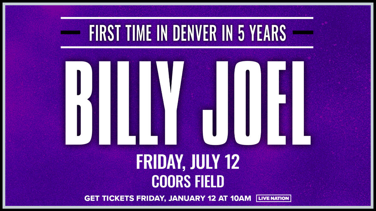 Billy Joel at Coors Field 103.5 The Fox