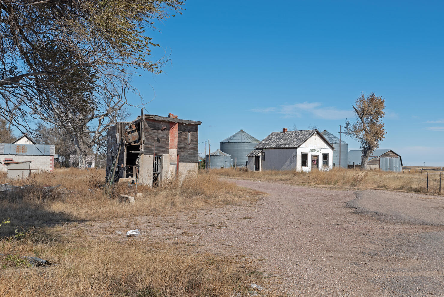 Abandoned Building at Angora, Nebraska