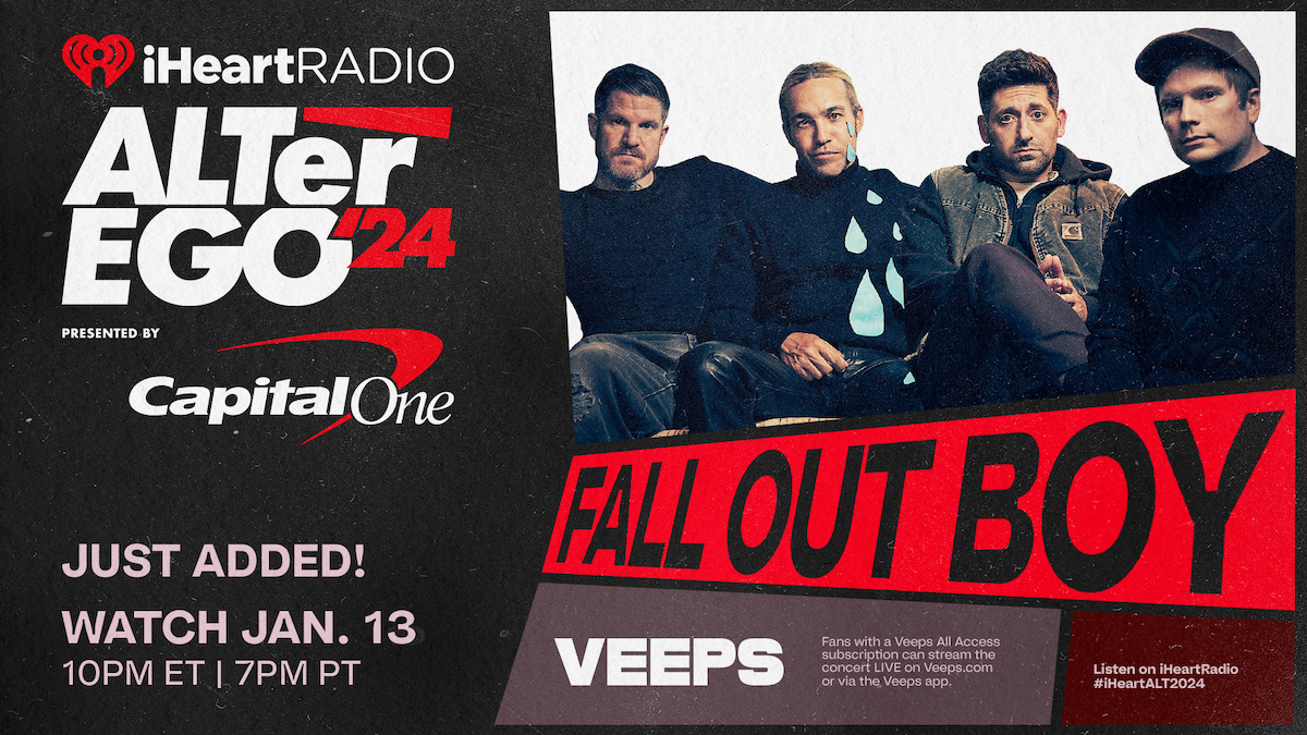 Fall Out Boy Joins The 2024 IHeartRadio ALTer EGO Lineup IHeart   65970d9d458650f87bf68016