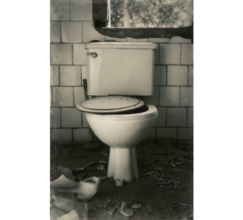 Demolished Toilet