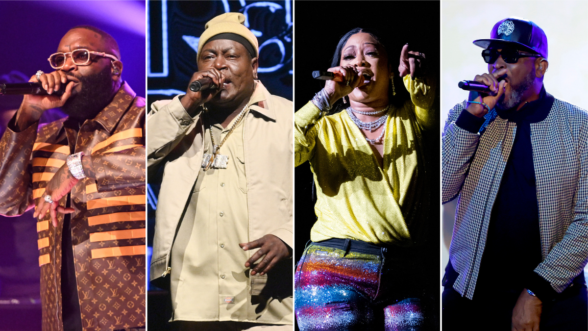 Rick Ross, Trick Daddy, Trina & Uncle Luke Perform At Miami Dolphins ...