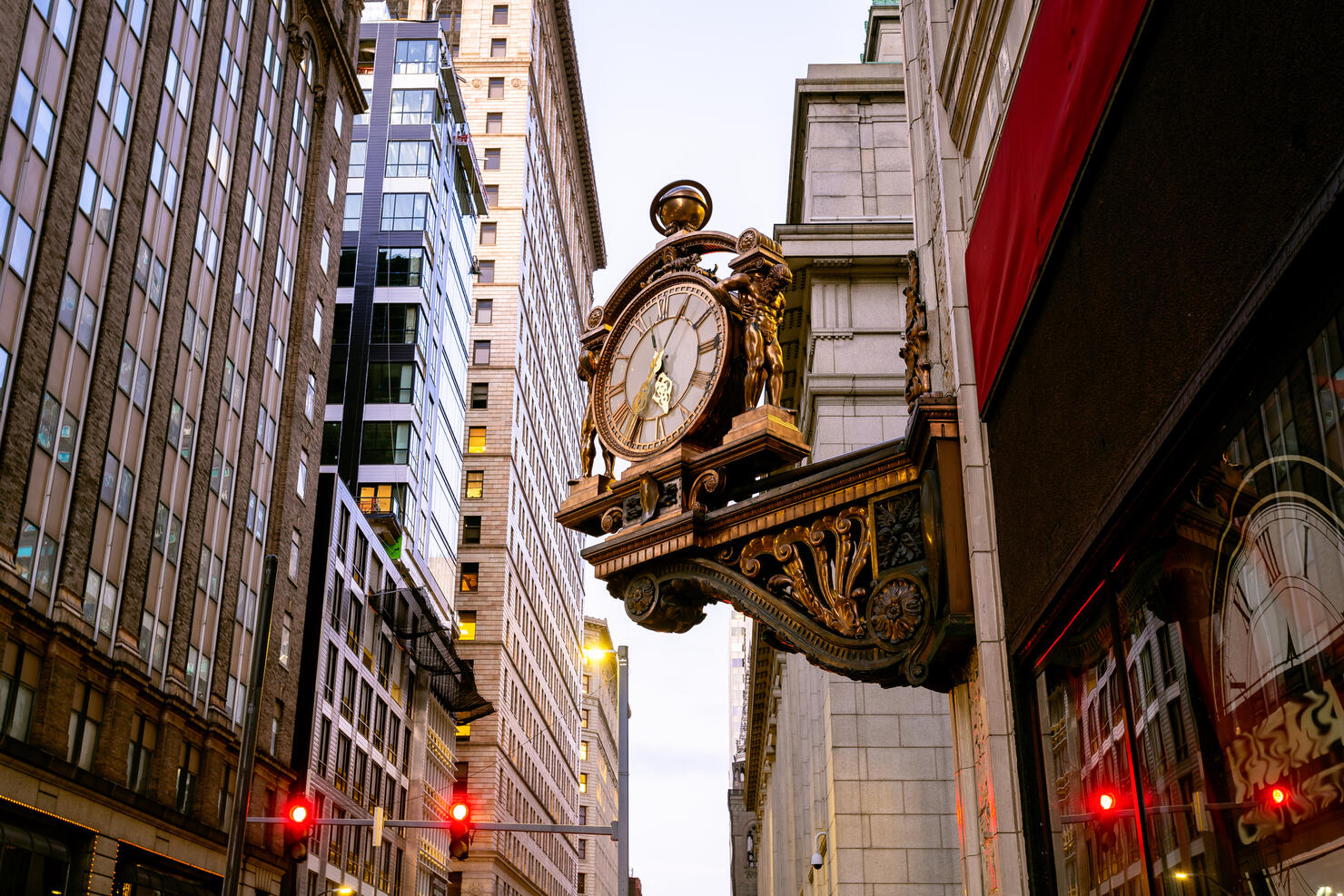 Kaufmann's Clock, Pittsburgh, Pennsylvania, America