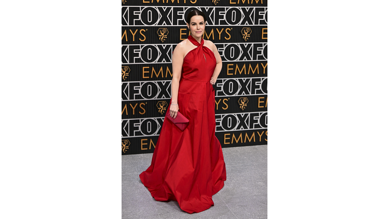 US-ENTERTAINMENT-TV-AWARDS-EMMY-ARRIVALS-RED CARPET