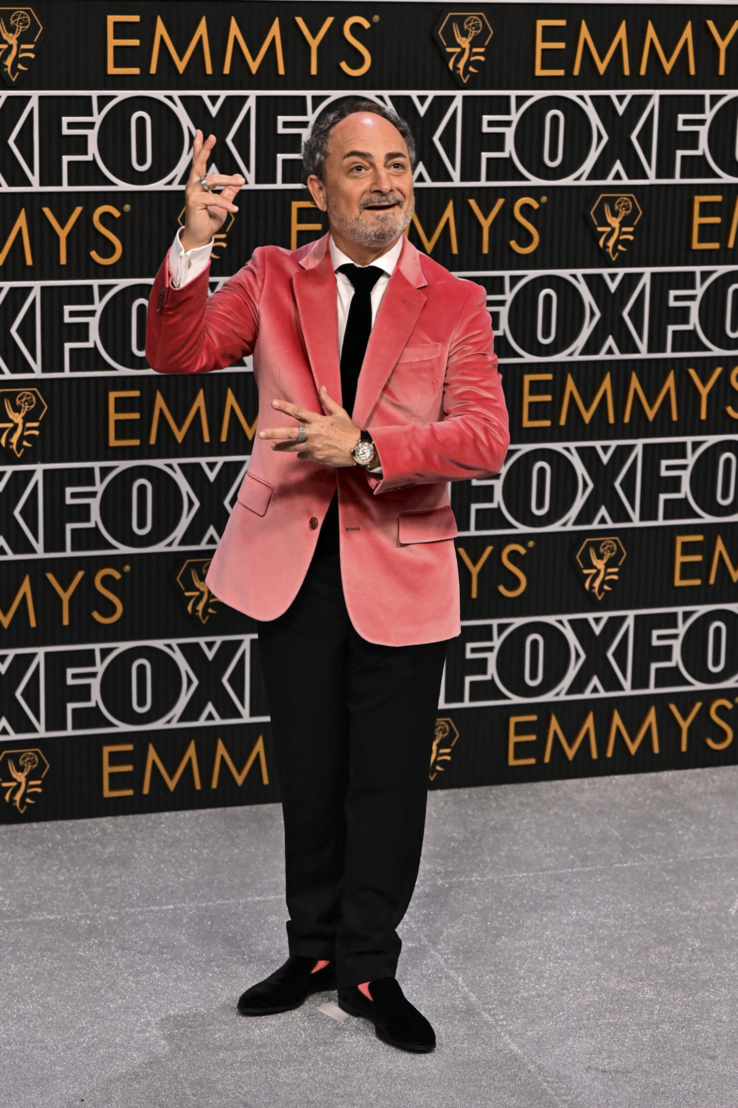 US-ENTERTAINMENT-TV-AWARDS-EMMY-ARRIVALS-RED CARPET