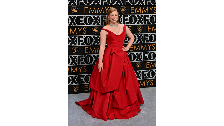 US-ENTERTAINMENT-TV-AWARDS-EMMY-ARRIVALS-RED CARPET