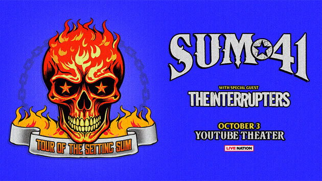 Sum 41 at YouTube Theater (10/3)