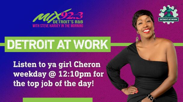 Detroit At Work with ya girl Cheron