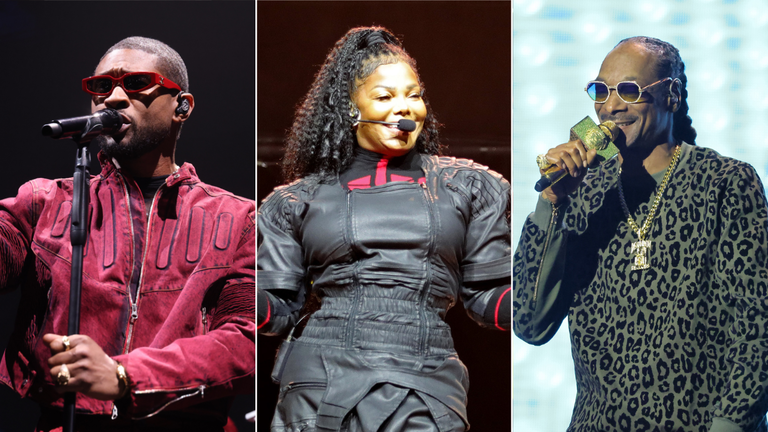 Usher, Janet Jackson & Snoop Dogg