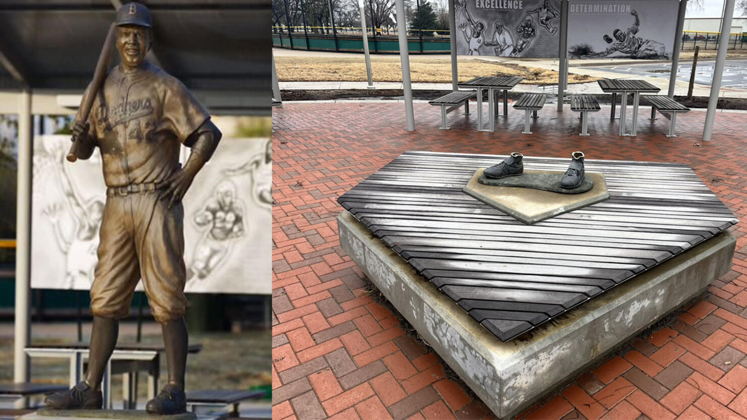 Jackie Robinson statue stolen from park