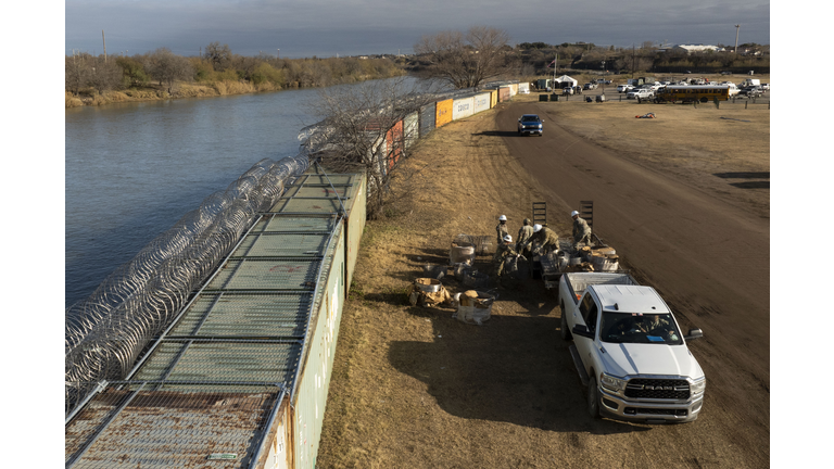 Eagle Pass Border Standoff Between Texas And The Federal Government Continues