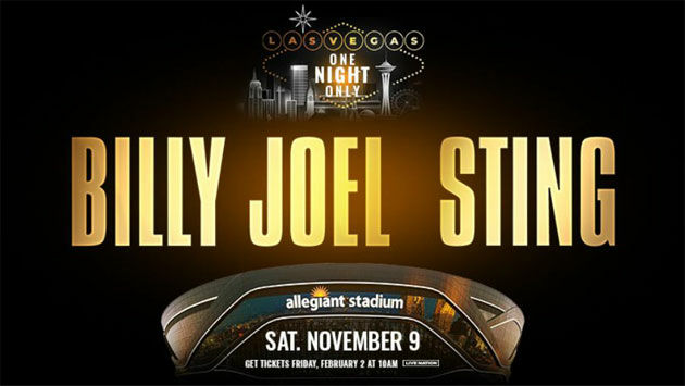 Billy Joel & Sting in Las Vegas at Allegiant Stadium (11/9