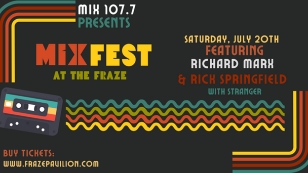 Mix 107.7's 25th Annual MIXFest at the Fraze Pavilion!