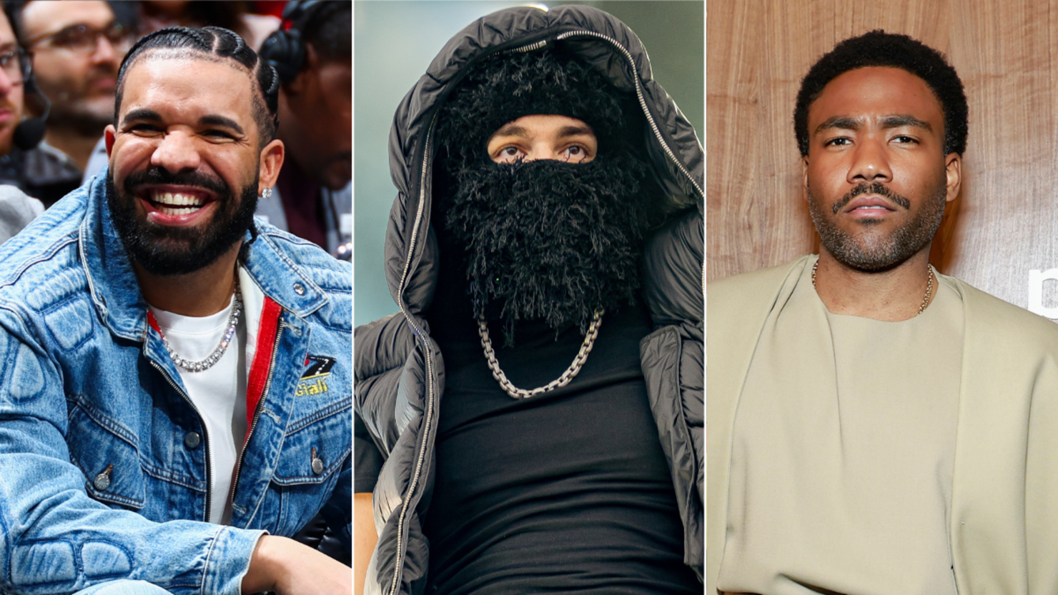 Drake, Yeat & Childish Gambino
