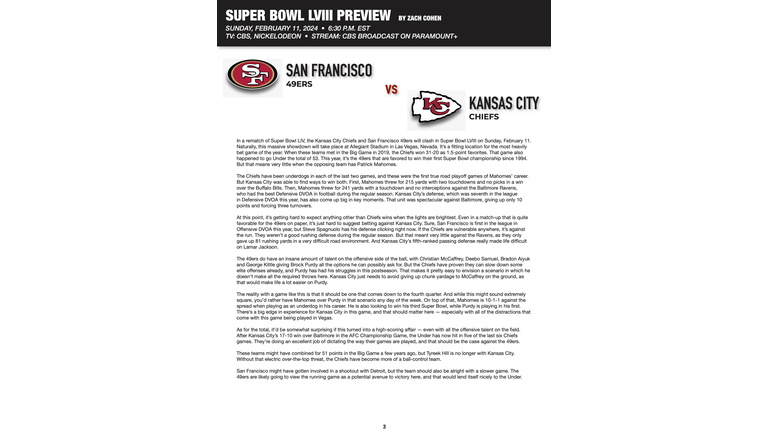 WBZT-AM Big Game Betting Primer - Page 3