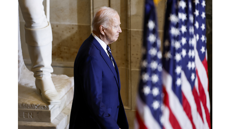 President Biden Attends National Prayer Breakfast On Capitol Hill