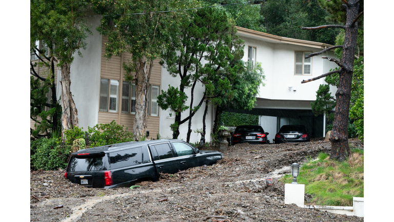 Heavy rain causes major damage in Los Angeles