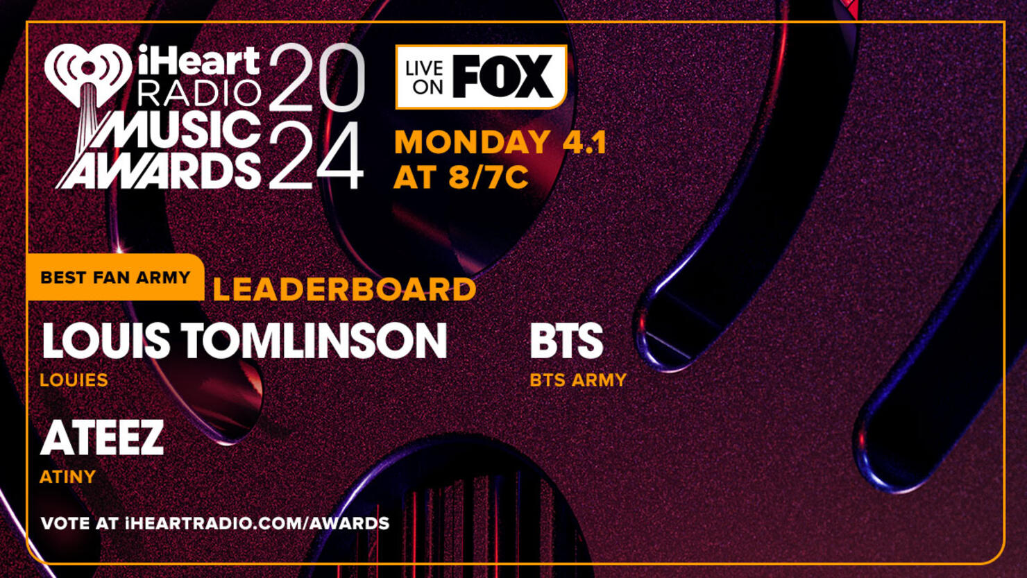 2025 iHeartRadio Music Awards FanVoted Week Two Leaderboards iHeart