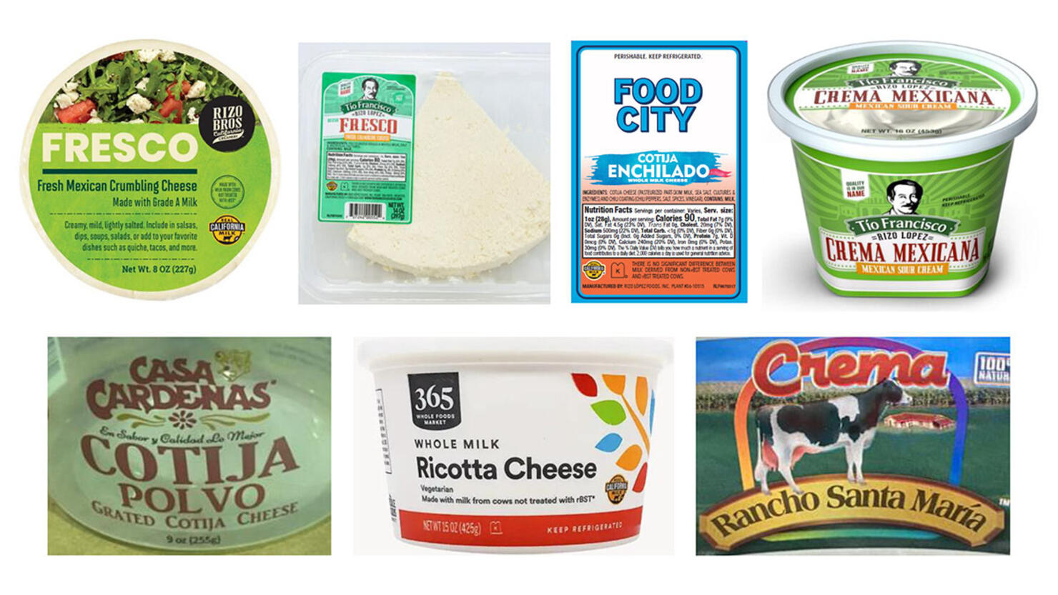 Dairy products recalled due to possible listeria contamination