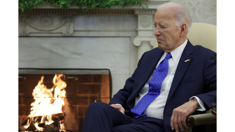 President Biden Hosts German Chancellor Olaf Scholz At The White House