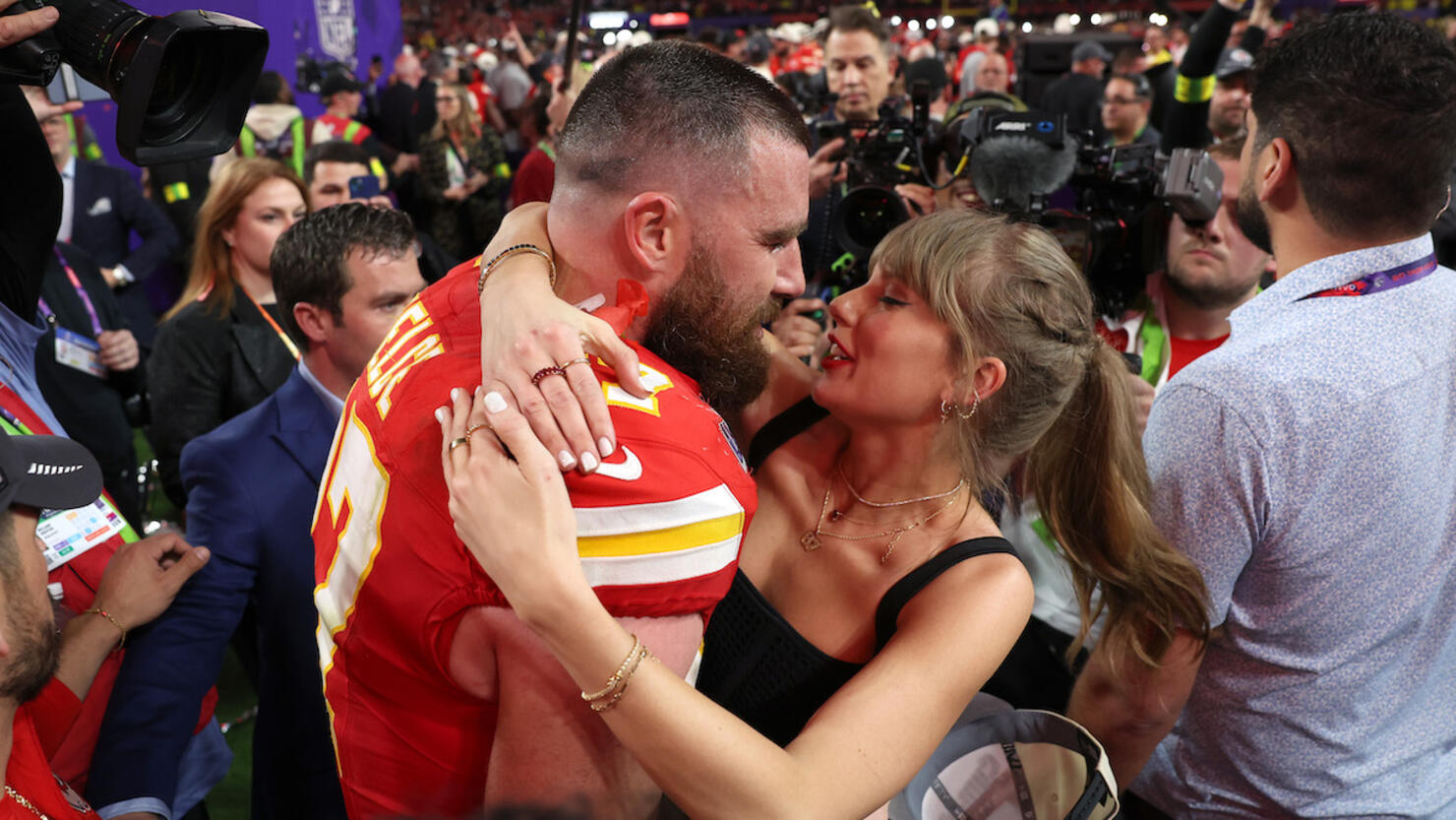 Travis Kelce Spotted In Australia Ahead Of Taylor Swift's 'Eras Tour