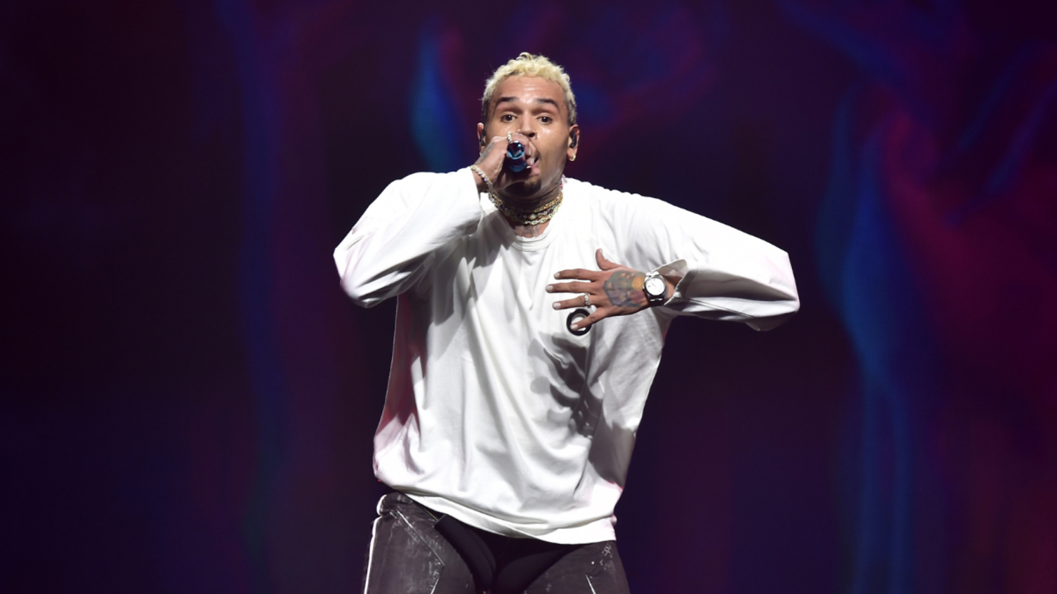 Chris Brown performs in support of his Breezy! release at