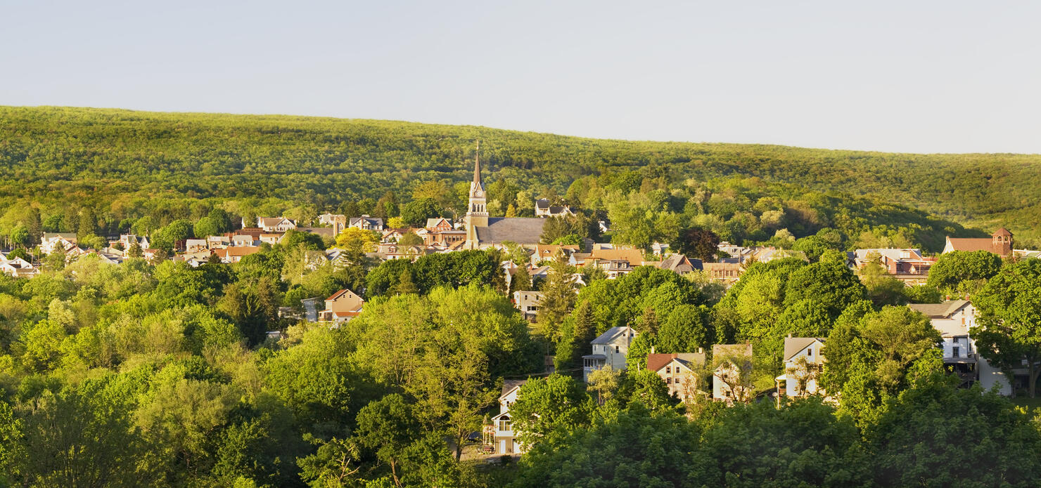 Pennsylvania Country Town