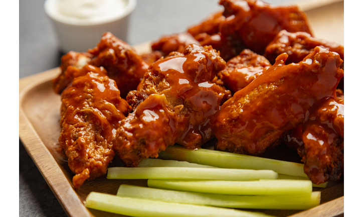 Close-up of meat in plate on table,Indianapolis,Indiana,United States,USA