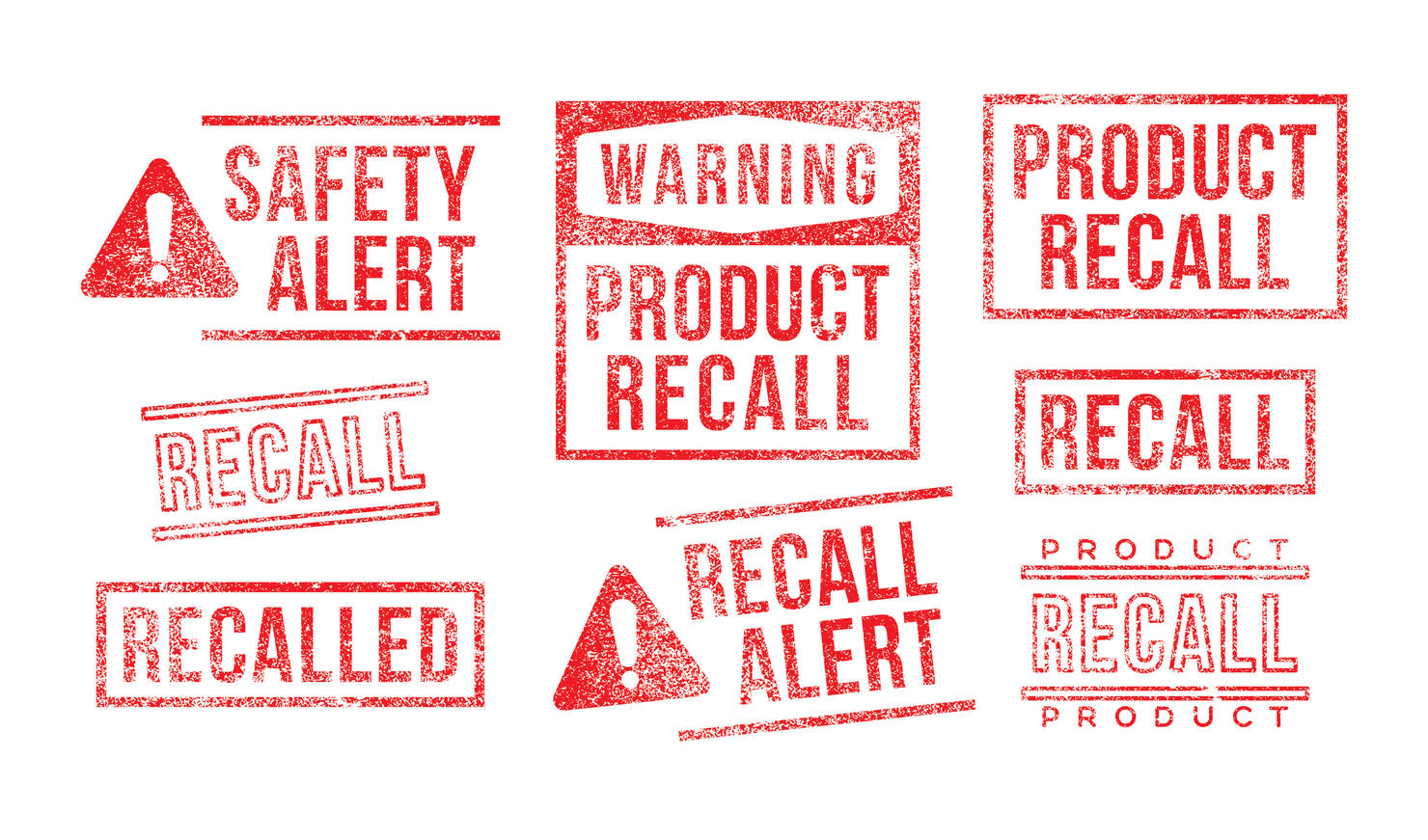 Recall Rubber Stamps Product Safety Alert Warning