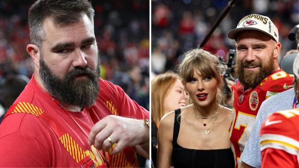 Jason Kelce Trolls Travis For Dad-Like Move At Taylor Swift's Concert