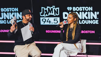 Tinashe Stops by the Dunkin' Music Lounge