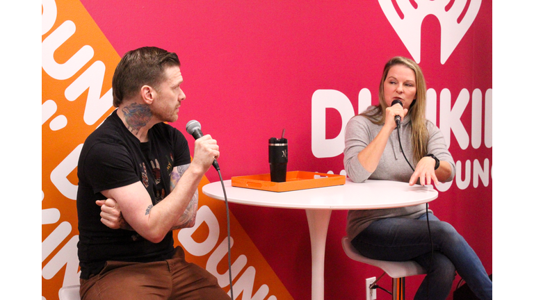 Dunkin' Music Lounge - Jana and Brent from SHINEDOWN