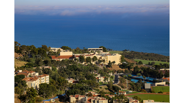 Pepperdine University campus in Malibu, California