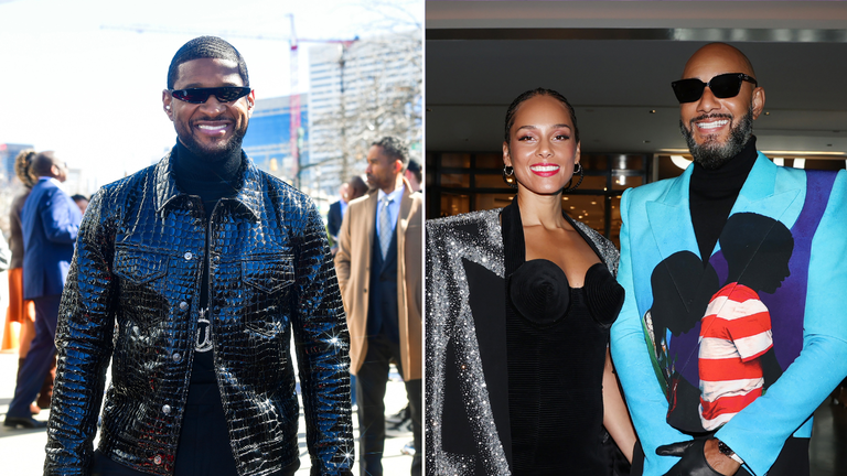 Usher, Alicia Keys & Swizz Beatz