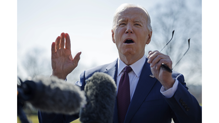 President Biden Departs The White House For California