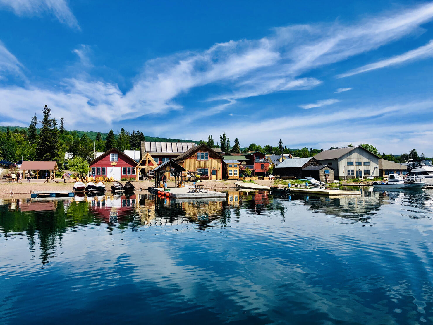 Grand Marais Minnesota    Summer on Lake Superior