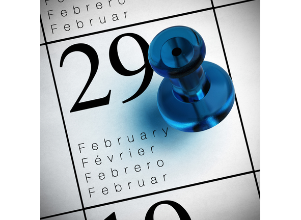 leap year, february the 29th