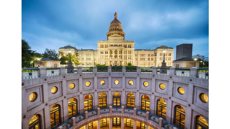 Texas State Capitol Building In Austin