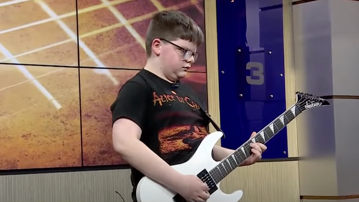 11-Year-Old Guitar Virtuoso Stuns Rock World In Viral Video | iHeart