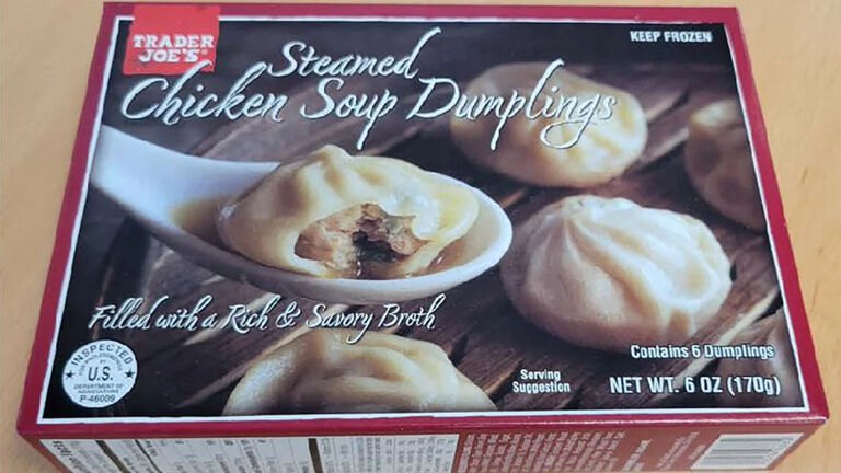 Recalled Trader Joe's Chicken Soup Dumplings