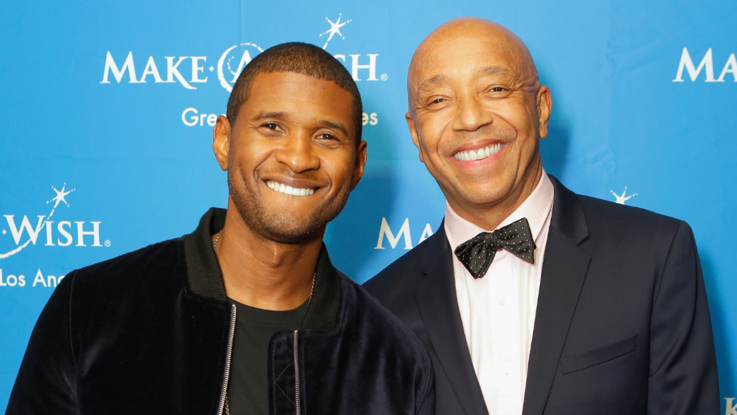 Usher & Russell Simmons