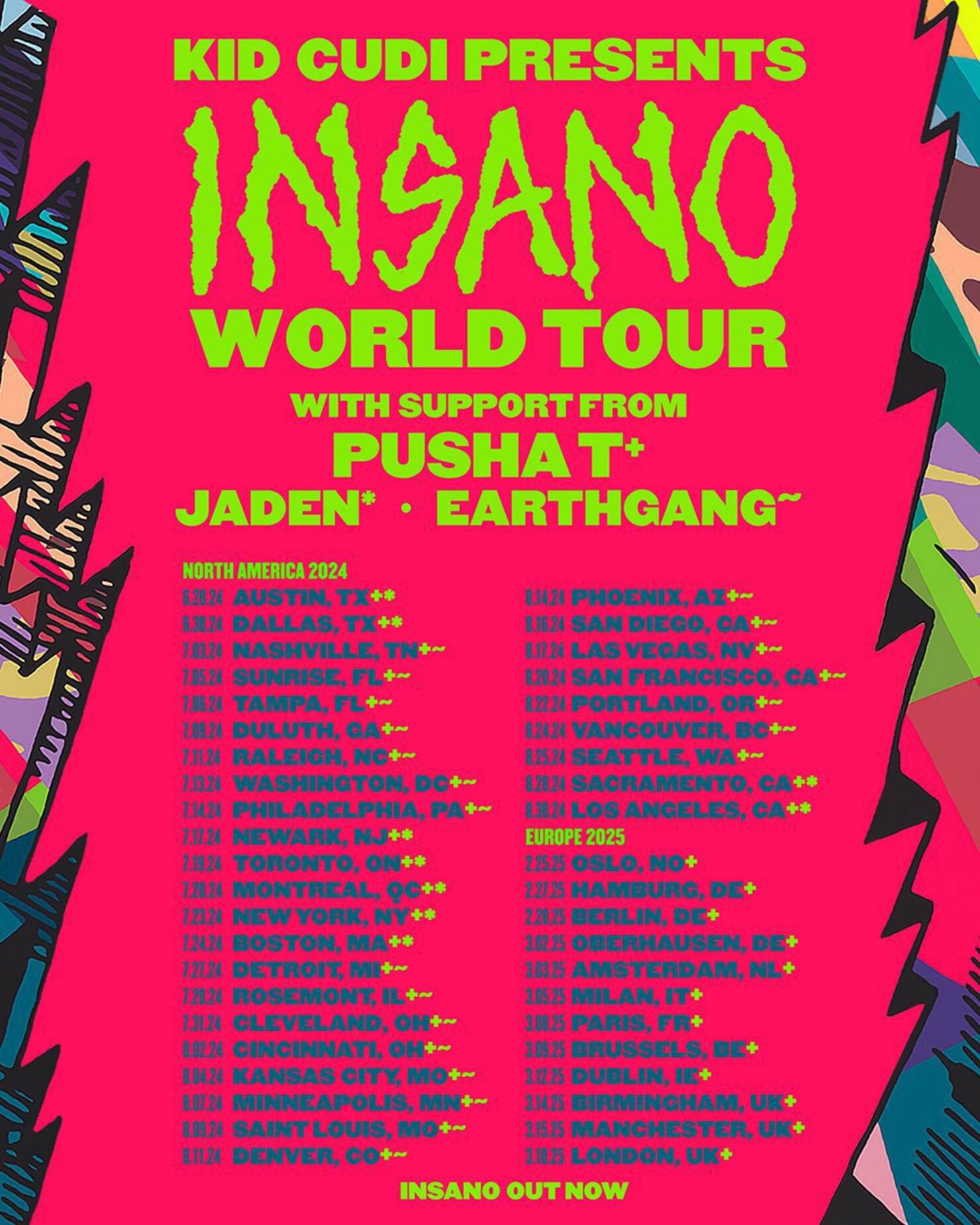 INSANO World Tour