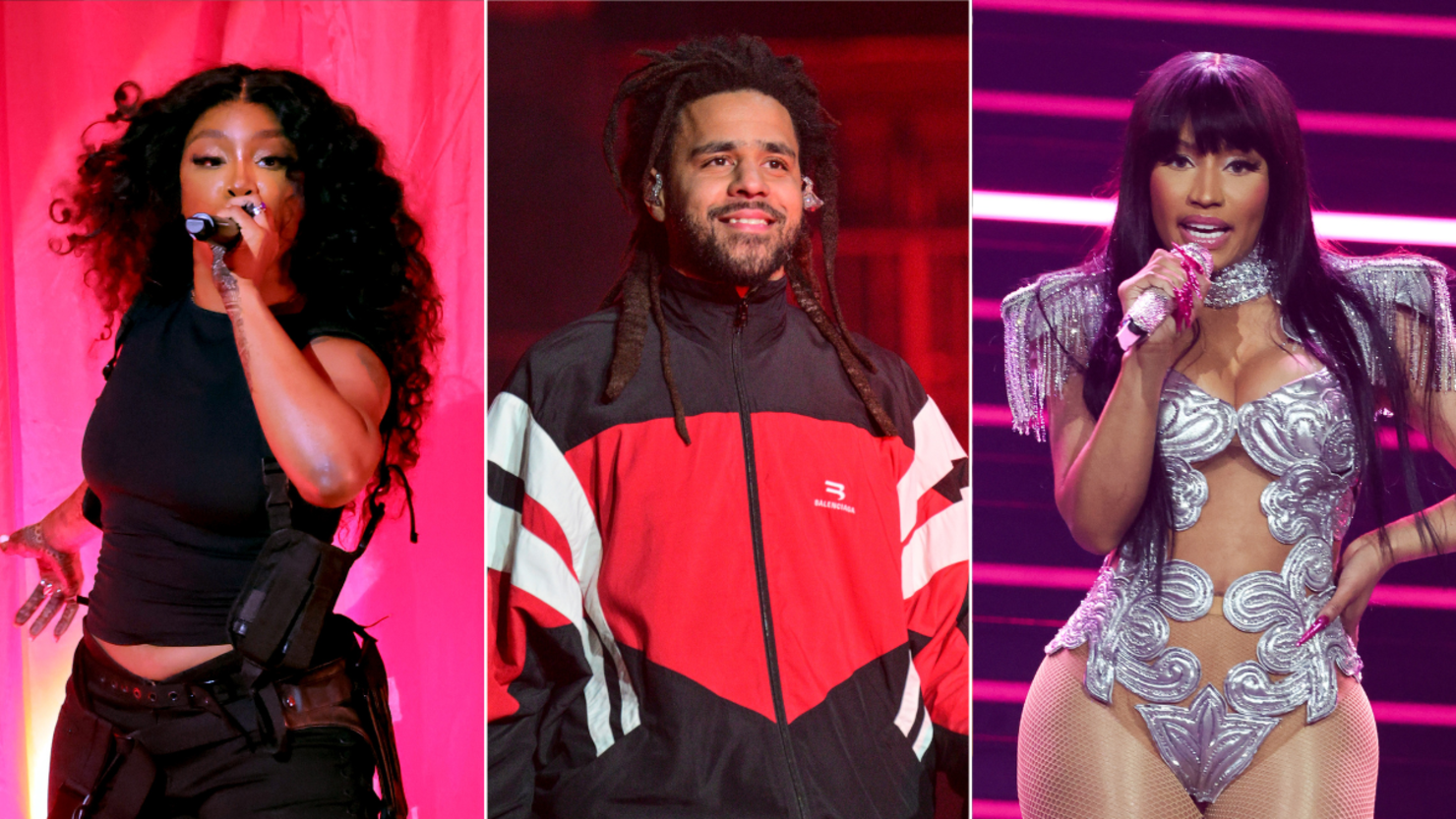 SZA, J. Cole & Nicki Minaj