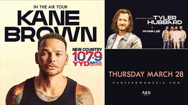 It's Your LAST CHANCE to Win Tickets to KANE BROWN at the JPJ From New Country 107.9 YYD!
