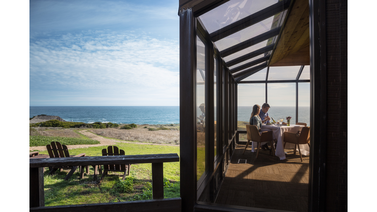 Dining by Ocean