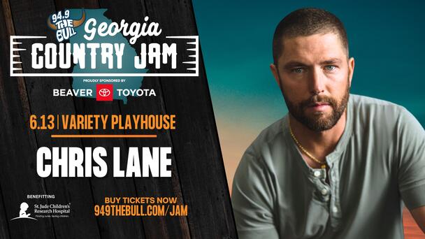 See Chris Lane at Georgia Country Jam on 6.13!