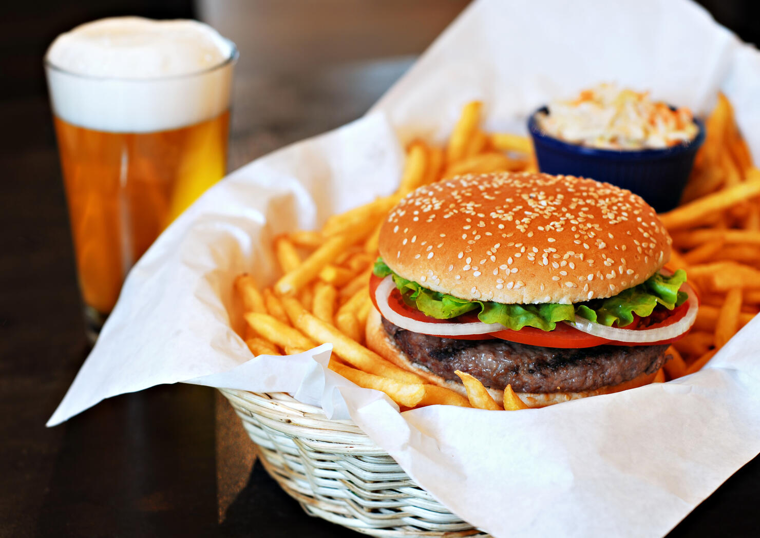 Hamburgers & Beer