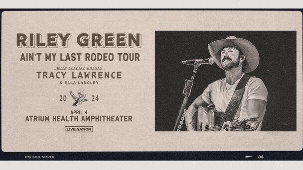 Win tickets to see Riley Green in Macon!