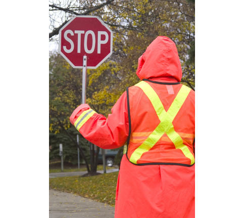 Rainy Day Crossing Guard